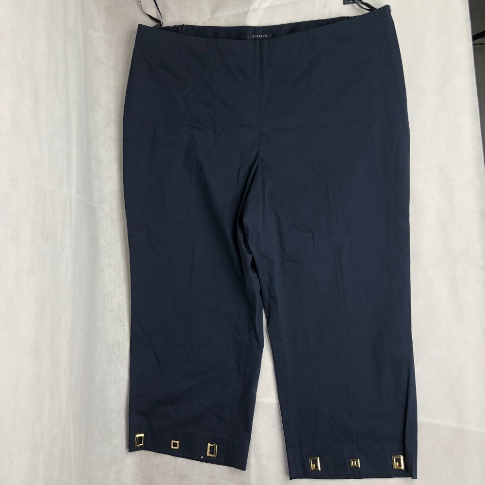Jones New York Signature stretch Pants blue women'